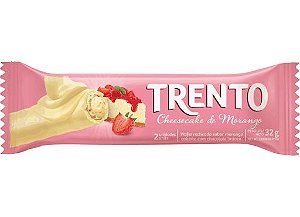 Wafer Trento Cheescake de Morango 32g