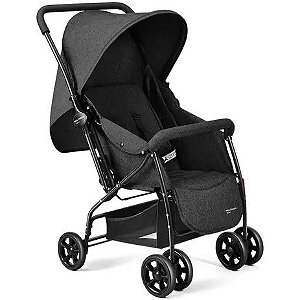 Carrinho de Bebê Multikids Baby Max Preto