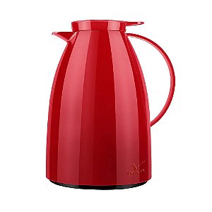 Bule Térmico Invicta Viena Com Gatilho Vermelho 1L