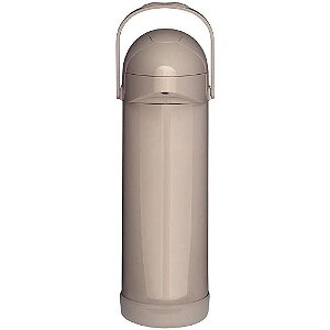 Garrafa Térmica Mor Pressão Nobile Bege 1L