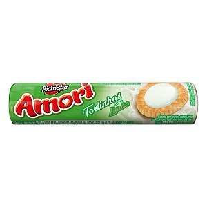 Biscoito Richester Amori Tortinhas Limão 140g