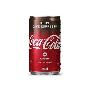 Refrigerante Coca-Cola Plus Café Espresso Lata 220ml