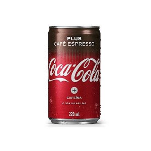 Refrigerante Coca-Cola Plus Café Espresso Lata 220ml