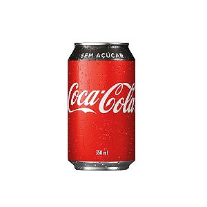 Refrigerante Coca-Cola Zero Açúcar Lata 350ml