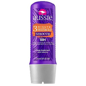 Creme de Tratamento Aussie Miracle Smooth 3 Minutos 236ml