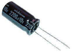 Capacitor eletrolítico 2200uf x 10v