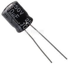 Capacitor  10MF 250V RADIAL