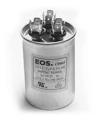 Capacitor P.P 50+7,5MFX400VAC CBB65