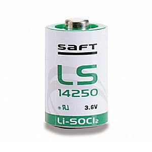 Bateria Lithium LS14250 3,6v 1/2AA