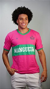 Mangueira DS24 Retrô Masculina Rosa - Rio Carnaval