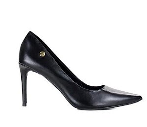 SCARPIN CLÁSSICO PRETO EM COURO