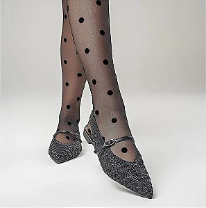Slingback Tramada Bico Fino Valentina