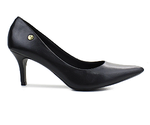 Scarpin Vermelho em Couro Liso e Salto Fino - Giulia Domna