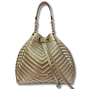BOLSA GLOSS DOURADA