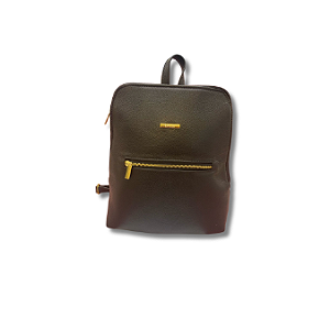 BOLSA LACORE COURO PRETA
