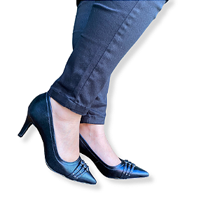 SCARPIN FIVELA PRETO - LA CORE