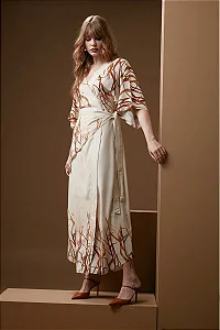 Vestido Longo Galhos - Haes