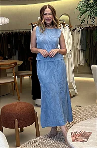 Regata Azul Haes Feminina Confortável