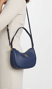 Bolsa Azul Marinho Couro Sagga