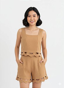 Short Haes Linho com Viscose