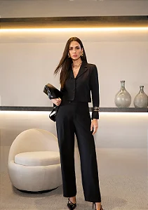 Calça Alfaiataria Zinco Preto