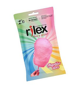 Preservativo Algodão Doce 03 Unidades Rilex
