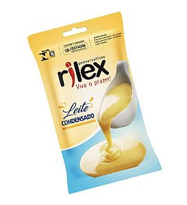 Preservativo Leite Condensado 03 Unidades Rilex