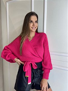 TRICOT AMARRAÇÃO DAS GURIAS ROSA  00022360