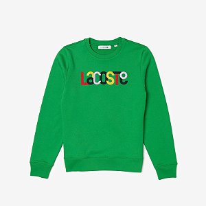 MOLETOM UNISSEX LACOSTE VERDE SF141923LUU