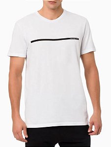 Vestido Calvin Klein T-Shirt Curto Logo Embossed