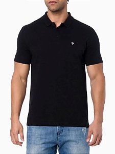 GOLA POLO CALVIN KLEIN JEANS MASCULINA PRETA