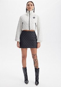 JAQUETA GOLA ALTA PUFFER OFF WHITE LP EASY 502JA000705