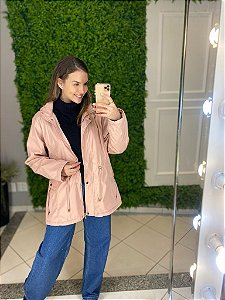 PARKA FEMININA FACINELLI PLUS SIZE ROSA 698011
