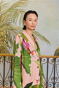 BLAZER TROPICALIST ESTAMPADA FARM 320465