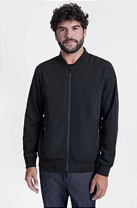 JAQUETA DE NYLON BOMBER PRETO ARAMIS JQ.06.0084
