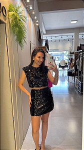 BLUSA MUSCLE CROPPED PAETE PRETA MYFT 502BL006984