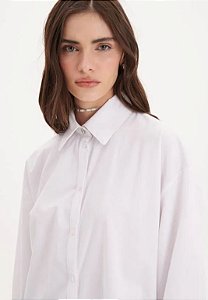 CAMISA ALONGADA OVERSIZED BRANCO MYFT 502CA001104