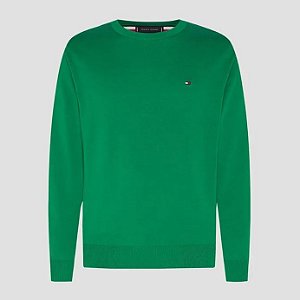 WCC SIGNATURE CREW NECK VERDE SUETER TOMMY HILFIGER THMW0MW14748