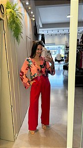 BLUSA CALOR FLORAL ESTAMPADO FARM 327034