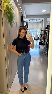 CALÇA JEANS MOM SUPER HIGH JEANS MYFT 501CF007785