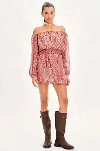 VESTIDO OMBRO A OMBRO ESTAMPADO MYFT 502VE009434