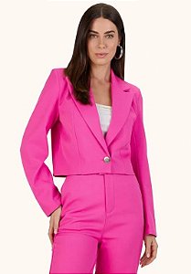 BLAZER CURTO MANGA LONGA PINK MYFT 502BZ000864