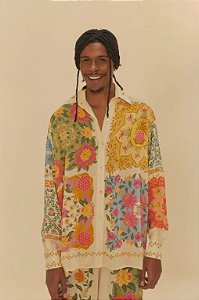 CAMISA LENÇO AMALFI ESTAMPADA FARM 338256