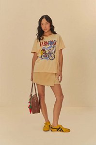 TSHIRT FIT FARM RIO BICICLETA ESTAMPADA FARM 339982