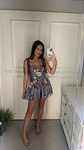 Macaquinho Curto Floral Beatriz FARM 347591