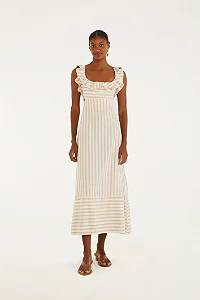 Vestido Cropped Listra Búzios FARM  349560
