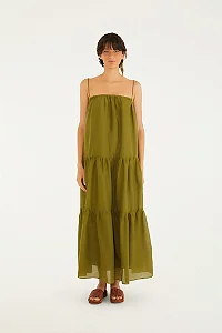 Vestido Alcinhas Marias VERDE FARM 345888