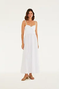 Vestido Alcinhas Amarração Frente FARM 350670