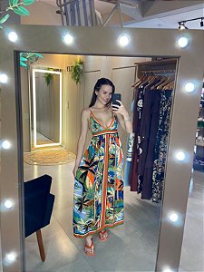 Vestido Lenço Estampado Bem Querer FARM 347678