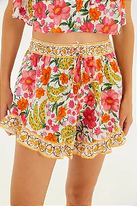 Short Estampada Banana Flor FARM 349762